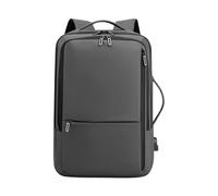 Qianly Business Backpack, Laptop Backpack, Waterproof with Luggage Strap, Travel Bag, Multipurpose Men's Computer Bag, Travel/Work Backpack