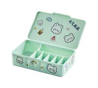 Qianly Cable Storage Box Electronic Device Organizer Desk Organizer Container Cable Management