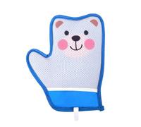 Qianly Cat Hair Removal Glove, Hair Removal Brush, Soft, Gentle,Remover Cleaning Cloth for Puppy Dogs Bunny, Bear Pattern