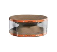 Qianly Cat Tunnel Scratcher Space-Saving Cat Scratching Bed Pet Accessory for Indoor