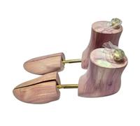 Qianly Cedar Boot Tree Solid Wood Shoe Tree with Metal Rod for Closet Storage, M/40-41