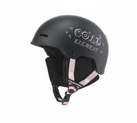 Qianly Children's Ski Helmet Shock-Absorbing Kids Snowboard Helmet Construction for Snowboarding, Black Pink Barbie