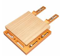 Qianly Clamp Right Angle Corner Clamp Panel Joining Clamp Milling Setup Jig Aluminum Alloy Body with Scale Adjustable Hold Suitable for Furniture Making Cabinet Jobs Carpentry