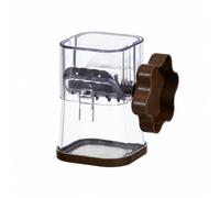 Qianly Compact Hand Crank Nut | Classic, with Collection Tray, for Meal Prep, Cake ers, Coffee
