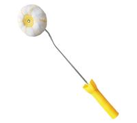 Qianly Corner Edger Paint Roller Paint Brush Drywall Paint Brush Wall Painting Tool for Office, 1 Head Long Handle