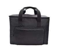 Qianly Desktop Computer Travel Tote Bag Oxford Cloth Lightweight Shockproof Protection Thickened Black Portable Dustproof