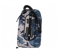Qianly Diving Buoyancy Vest Back Inflate Wing Donut Wing Scuba Wing With Aerodynamic Profile Consistent Lift And Smooth Inflation Control Nylon Outer Tpu, Blue Camo