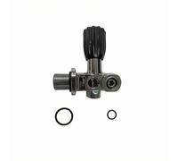 Qianly Diving Cylinder Valve Scuba Tank Valve Cylinder Valve Gas Control Valve with Threaded Connection and Central Assembly for Reliable Air Suitable for, Forward Hand Valve