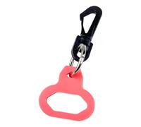 Qianly Diving Regulator Clip, Compact And Portable Retaining Clip with Secure Attachment, Prevents Accidental Detachment of Equipment for Sea Divers (Tec), Orange Red