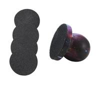 Qianly Dog Nail File, Paw Grinding Tool Dogs Scratching Board for Large and Small Dogs, Purple Black