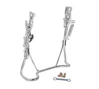 Qianly Electric Stand, Parking Stand, Double Leg Stand, Rear Frame Stand. As A Frame Support, It Offers Secure Support When Loading for Daily Use, Double Hole, 14inch