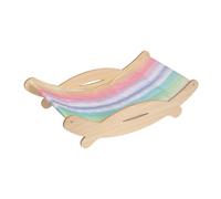 Qianly Ergonomic Cat Bed with Gel Mat, Portable Lounge Chair Designed for Pets to Rest Indoors Or Outdoors, L