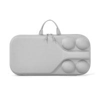 Qianly EVA Paddle Bag Portable Sports Paddle Case Guarding Pickleball Racket Bag, Array, Grey