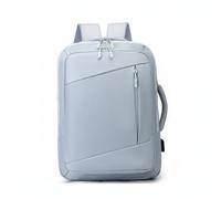 Qianly Expandable Laptop Backpack Travel Backpack Water Resistant for Women, Array, Light Grey, 43x32x20cm