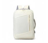 Qianly Expandable Laptop Backpack Travel Backpack Water Resistant for Women, Array, Off White, 43x32x20cm