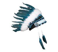 Qianly Feather Headdress Native American Indian for Stage Performance Dance