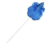 Qianly Fish Training for Kit Lightweight Tail Training Rod Aquariums, Blue