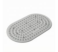 Qianly Foot Massage Pad Foot Acupressure Mat Reflexology Mat Massage Floor Mat with Thick Flexible Gel and Sided Texture for Daily Use Suitable for Home use, Gray, Medium 40 58cm