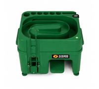 Qianly Foot Pedal Dispenser for Driving Range Supplies, Manual Sporting Sphere Feeder with Club Holder, Indoor Outdoor Putting, Easy Design