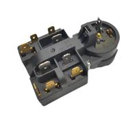 Qianly Fridge-freezer Compressor PTC Starter QP3-12A PTC Starter Relay Overload Protector for Fridge
