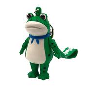 Qianly Frog Keychain Creative Keyring Car Key Pendant for Birthday Office Collection, Green