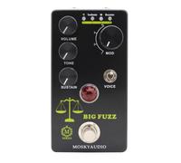 Qianly Fuzz Pedal Responsive Distortion Pedal Easy-to-Use Guitar Effects Sound Modifier for Live Performance