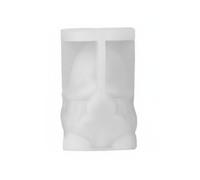 Qianly Gnome Silicone Cast Maker Gnome Candle Cast Easy to Release for DIY Enthusiasts, Soap Makers, Gift Making, Party Decoration, Workshop, Clover Leaf-Hug