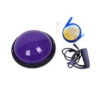 Qianly Half Balance Ball,Half Exercise Ball,Workout Equipment for Stability Training, Purple