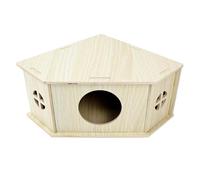 Qianly Hamster House,Hamster Habitat, Hamsters Hut, Small Animals Sleeping Hut,for Lemmings