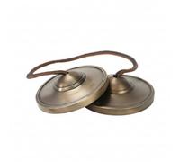 Qianly Hand Cymbals Handheld Finger Cymbals Small Sagats for Physical Discipline, 8 Cm