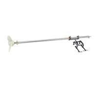 Qianly Hand-operated, Drill-driven Propeller with Easy Assembly, Replacement Attachment, Water, Drill Propeller for Small Boats, 1.25m with Clip