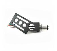 Qianly Headshell Headshell Silver Audio Wire Phono Holder for Vinyl Enthusiasts, Records Player Setup, Black