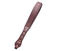 Qianly Horse Riding Equipment PU Leather Premium Training Tool Performance Show, Brown