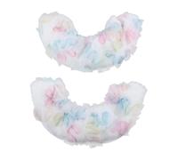 Qianly Ice Skate Blade Covers, Skate Protectors, Blade Guards Made of Soft Acrylic Fiber with High Water Absorption for Hockey Skates And Figure Skating, White