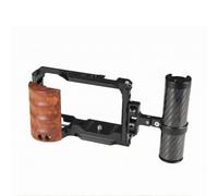 Qianly Imaging Device - Camera Cage Rigid Frame Imaging Device - Cage Anodized Finish Aluminum Camera Rig, Camera Cage With Carbon Fiber Handle