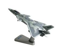 Qianly J-20 Model with Display Stand 1/100 Concealment Pattern J-20 Model Plane Accurate Die-Cast Fighter Jet for Office Decor, 1 72 Retractable Landing Gear Collector S Edition