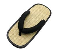 Qianly Japanese Clogs Geta Non Slip Open Toe for Men, EVA Comfort Lightweight Flip Flops for Summer, 30cm for 44 45