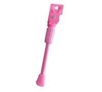 Qianly Kids Bike Kickstand Bicycle Kickstand Pink Accessories Single Leg Kickstand Foot Kick Stand for Mountain Bike Side Support, 18 Inch