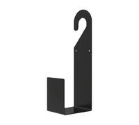 Qianly L-Shaped Hose Hanger Sturdy Hose Hanger with Front Retaining Panel Low-Profile for Utility Areas, Shed