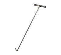 Qianly Manhole Hook, Multipurpose Lifting Hook, Pulling Hook, Manhole Cover Lifting Hook, Simple Hook for, 68cm Dia 8cm