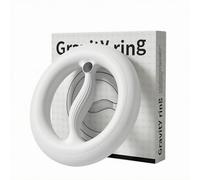 Qianly Men Arm Circular Resistance Arm Exerciser Handheld Workout Device Upper Body Training Equipment With Counter Housing Suitable for home gyms apartment fitness office wellness, Cloud White