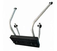 Qianly Outboard Engine Bracket Reinforced Support Outboard Motor Bracket Impact-Resistant Inflatable Boat Motor Mount for Fishing , Type A