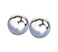Qianly Perfume Bottle Stopper Lid Replacement Round Seal Refillable Bottle Stopper Accessories for Women's Perfume Bottles, PP Silver