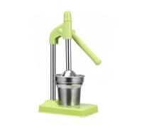 Qianly Pomegranates Juicer Stainless Steel Fruit Press Multi-Fruit Use Lemon Juicer for Street Vendors, Commercial, Market Stall, Green