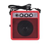 Qianly Portable Electric Guitar Speaker for Music Sessions And Events, red