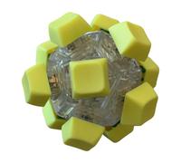 Qianly Portable Keyboard Toy, Sensory Tool for Engagement in Work And Study, Yellow