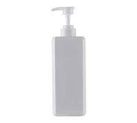 Qianly Pump Soap Dispenser Bottle Acrylic Refillable Liquid Hand Jar Dispenser Hand and Dish Soap Dispensers for Bathroom, Kitchen, Laundry Room Countertop Shampoo, 800ml white