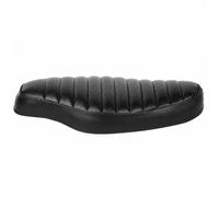 Qianly Retro Motorcycle Seat with Thickened Leather Padding and Smooth Stitching for Passenger Comfort on Vintage Two Wheeler Bikes Suitable for Restoration Work and Easy Installation, Style B