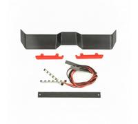 Qianly Roof Spoiler with LED Additive-manufacturedPrinted Roof Spoiler with LED Lights Lighted Accessory for RC Vehicle