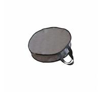 Qianly Round Cymbal Bag Portable with Handles Drum Cymbal Carrying Bag Large Capacity Gong Carrying Case for Drummers, Artists, Travel, Rehearsal, Gigs, 92x10cm